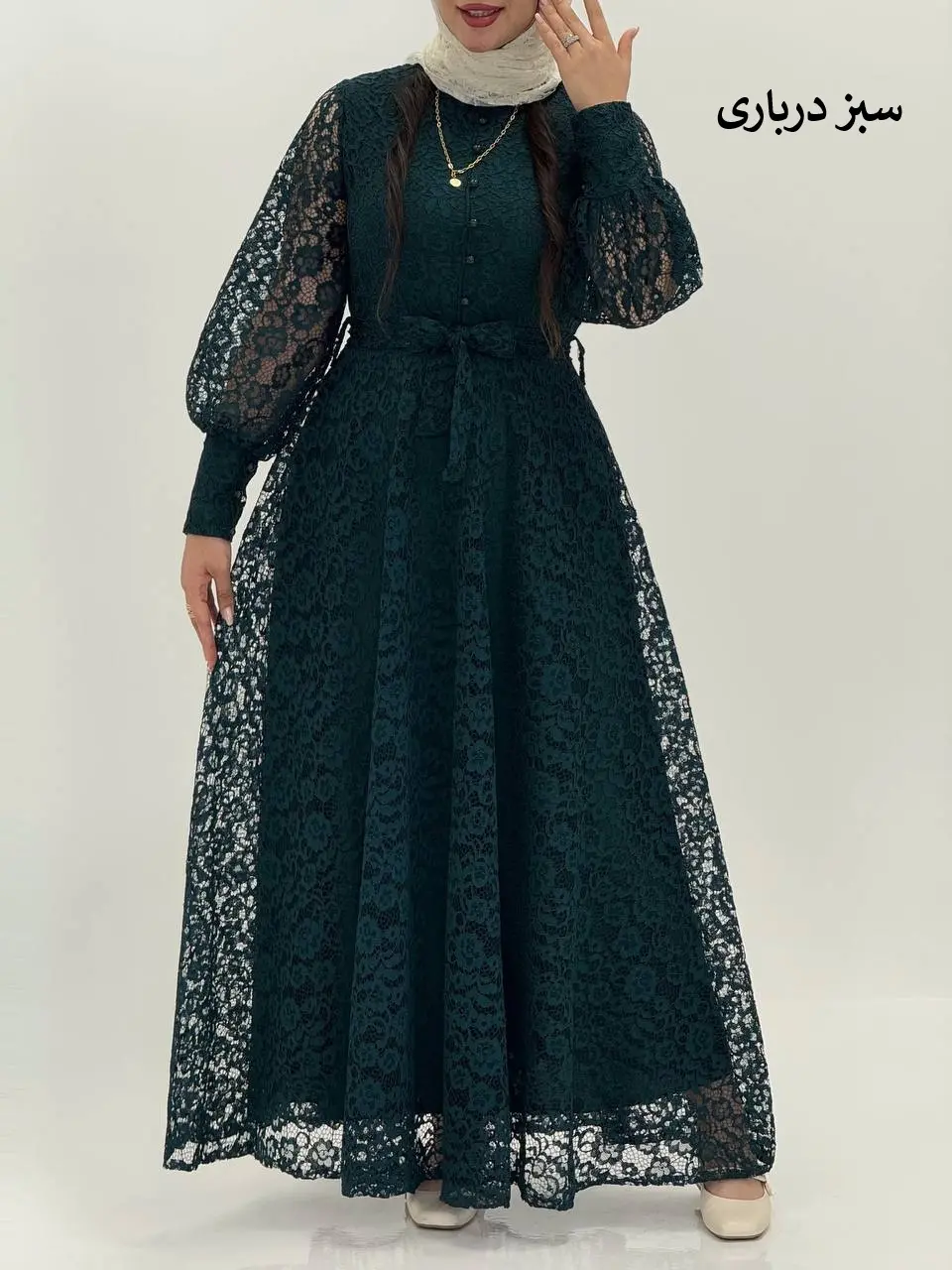 3579-پیراهن مزونی ماهرو